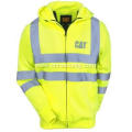 Men's Hi Vis Full Zip Lined Sweatshirt